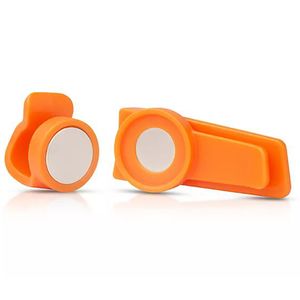 Магнітна кліпса для трубки Source Magnetic Clip (Orange), 1 шт., Колір виробника: Orange