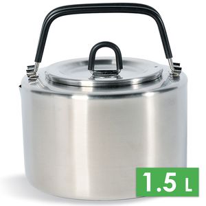 Туристичний чайник Tatonka H2O на 1,5 л, нержавіюча сталь, Об'єм: 1,5
