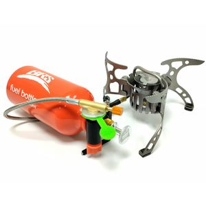 Туристичний мультипаливний пальник зі шлангом та підігрівом BRS-8A