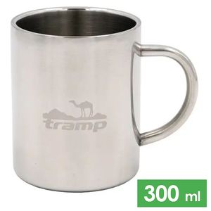 Туристична термочашка Tramp UTRC-009 (Metal) на 300 мл, нержавіюча сталь, Об'єм: 300, Колір: Metal