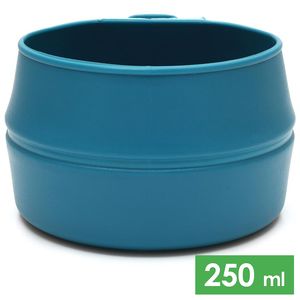 Складна туристична кружка Wildo Fold-A-Cup Green (Azure) на 250 мл, термопластик, Об'єм: 250, Колір: Azure