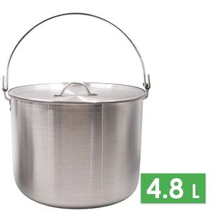 Туристичний казанок для вогнища Tramp UTRC-055 на 4,8 л, алюміній, Об'єм: 4,8