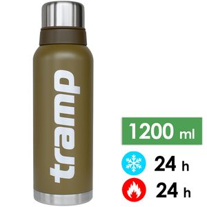 Термос Tramp Expedition UTRC-028 (Olive) на 1,2 л, Об'єм: 1200, Колір: Olive