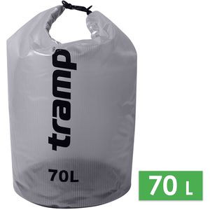 Гермомішок Tramp UTRA-108 (прозорий), 70 л, Об'єм: 70, Колір виробника: прозорий