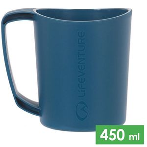 Туристична кружка Lifeventure Ellipse Big (Navy) на 450 мл, харчовий пластик, Об'єм: 450, Колір: Navy