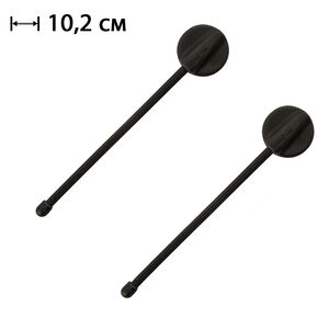 Гнучкі гачки Nite Ize Gear Tie Mountables (Black) 10,2 см, Колір: Black