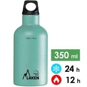 Термопляшка Laken Futura Thermo (Turquoise), 350 мл, Об'єм: 350, Колір виробника: Turquoise