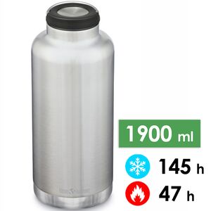 Термос для чаю/кави Klean Kanteen Insulated TKWide Loop Cap (Metal) на 1,9 л, Об'єм: 1900
