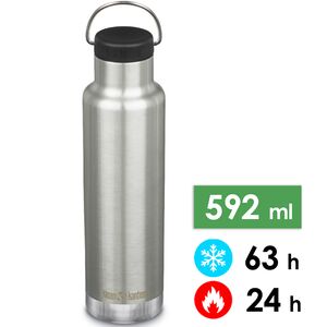 Термопляшка Klean Kanteen Insulated Classic (Metal), 592 мл, Об'єм: 592, Колір виробника: Metal