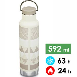 Термопляшка Klean Kanteen Insulated Classic (Salt Flats), 592 мл, Об'єм: 592, Колір виробника: Salt Flats