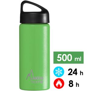 Термопляшка Laken Classic Thermo (Green), 500 мл, Об'єм: 500, Колір виробника: Green