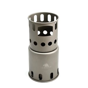 Туристична міні-піч на дровах Toaks Titanium Backpacking Wood Burning Stove - small, Тип розміру: Ø9,4×18,3