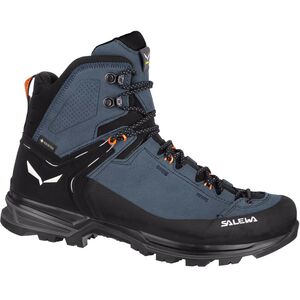 Трекінгові черевики чоловічі Salewa MTN Trainer 2 Mid GTX - 61397 (8769/Java Blue-Black), Колір виробника: 8769/Java Blue-Black, Тип колодки: широка, Розмір виробника: UK 9,5 (EU 44)