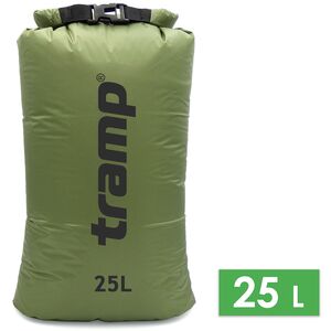 Гермомішок Tramp UTRA-124 Nylon 20D Rip-Stop (Olive), 25 л, Об'єм: 25, Колір виробника: Olive