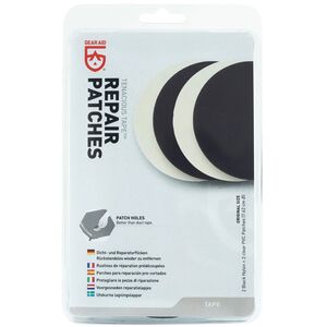 Латка з липким шаром Gear Aid TENACIOUS TAPE™ Patches (чорний, прозорий), 4 шт.