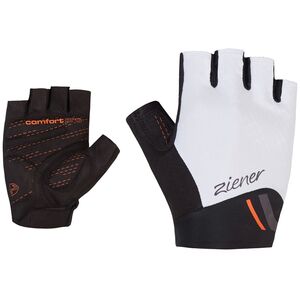 Велорукавички жіночі Ziener Caitilin - 988112 (01418/White-New Orange), Колір виробника: White-New Orange, Розмір: 6