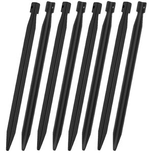 Набір кілочків Naturehike CNK2300ZP016 - Black (200 мм), 8 шт., Довжина: 20, Колір виробника: Black