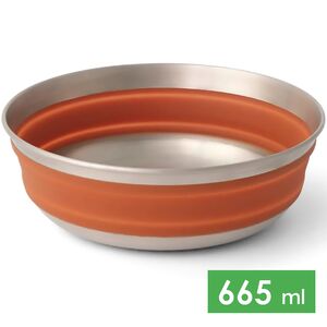 Складна туристична миска Sea to Summit Detour (Bombay Brown) на 665 мл, харчовий силікон, Об'єм: 665, Колір виробника: Bombay Brown