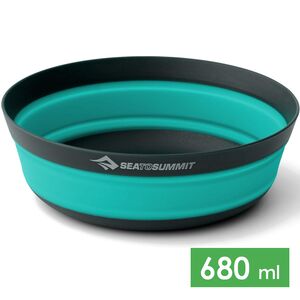 Складна туристична миска Sea to Summit Frontier (Aqua Sea) на 680 мл, харчовий силікон, Об'єм: 680, Колір виробника: Aqua Sea