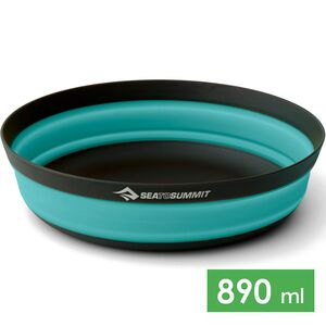 Складна туристична миска Sea to Summit Frontier (Aqua Sea) на 890 мл, харчовий силікон, Об'єм: 890, Колір виробника: Aqua Sea