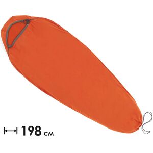 Вкладиш в спальник Sea to Summit Reactor Fleece (Picante/Beluga), Compact Mummy, Тип розміру: Compact Mummy, Колір: Picante/Beluga