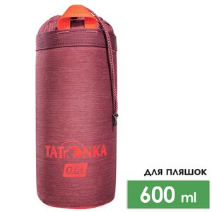 Термочохол Tatonka Thermo Bottle Cover (Bordeaux Red) для пляшки 600 мл, Тип розміру: для 600 мл, Колір: Bordeaux Red