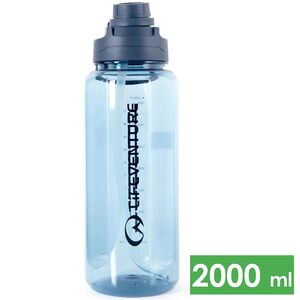 Спортивна пляшка для води з трубочкою Lifeventure Tritan Flask (Navy) на 2000 мл, тритан, Об'єм: 2000, Колір виробника: Navy