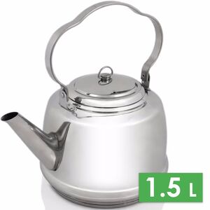 Туристичний чайник Petromax Teakettle на 1,5 л, нержавіюча сталь, Об'єм: 1,5