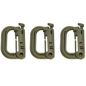 Набір карабінів Tramp Grimlock (Green), 3 шт.