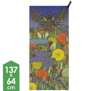 Швидкосохнучий рушник з мікрофібри PackTowl Personal - Body (Mystic Moose Print), 137x64 см, Тип розміру: Body, Колір: Mystic Moose