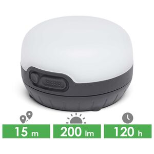 Кемпінговий ліхтар на батарейках з магнітною основою Black Diamond Moji+ (Black): RGB-світло, Колір корпусу: Black