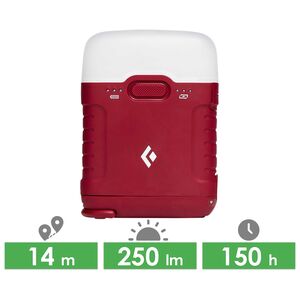 Кемпінговий ліхтар з функцією павербанк Black Diamond Volt (Dark Berry): Micro USB, Колір корпусу: Dark Berry