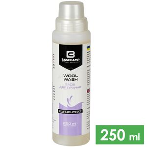 Засіб для прання термобілизни BaseCamp Wool Wash, 250 мл, Об'єм: 250