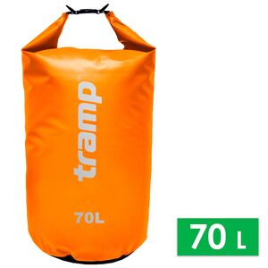 Гермомішок Tramp TRA-069 PVC (Orange), 70 л, Об'єм: 70, Колір виробника: Orange