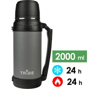 Термос для чаю/кави Tribe Family Line (Grey) на 2 л, Об'єм: 2000, Колір: Grey
