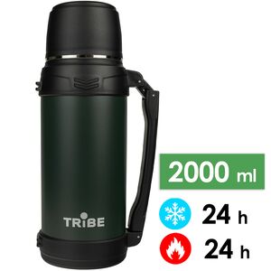 Термос для чаю/кави Tribe Family Line (Olive) на 2 л, Об'єм: 2000, Колір: Olive