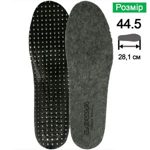 Устілки LOWA Cold Weather - 830023, 44,5, Розмір виробника: EU 44,5