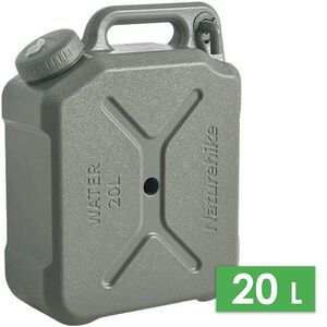 Пластикова каністра для води з краном Naturehike CNH22CJ018 (Green) на 20 л, Об'єм: 20, Колір виробника: Green