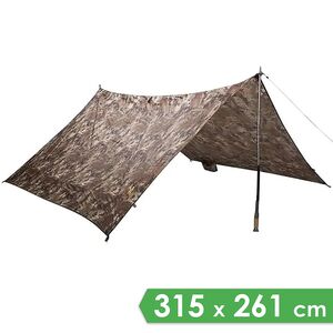 Камуфляжний тент Slumberjack Satellite Tarp (Kryptek Highlander), 315x261 см, Розмір: 315x261, Колір виробника: Kryptek Highlander