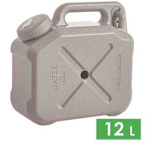 Пластикова каністра для води з краном Naturehike CNH22CJ018 (Khaki) на 12 л, Об'єм: 12, Колір виробника: Khaki