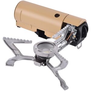 Туристичний газовий пальник BRS-99 (Khaki) під цанговий балон, Колір: Khaki