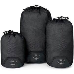 Набір мішечків Osprey Daylite Mesh Stuff Sack Set (Black), 3 шт., Колір виробника: Black