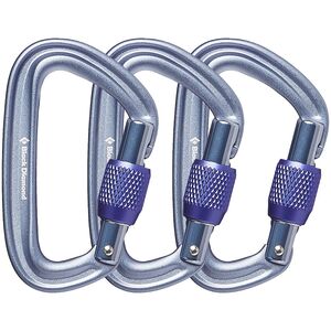 Набір карабінів Black Diamond LiteForge Screwgate 3 Pack, 3 шт