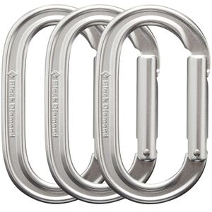 Набір карабінів Black Diamond Oval Keylock 3 Pack, 3 шт