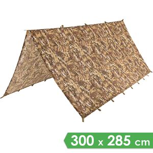 Камуфляжний тент Highlander Basha XL (HMTC), 300x285 см, Розмір: 300x285, Колір виробника: HMTC