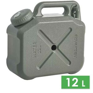 Пластикова каністра для води з краном Naturehike CNH22CJ018 (Green) на 12 л, Об'єм: 12, Колір виробника: Green