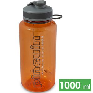 Спортивна пляшка для води з поїлкою та ситечком Pinguin Tritan Fat Sport (Orange) на 1000 мл, тритан, Об'єм: 1000, Колір виробника: Orange