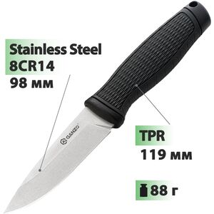 Ніж Ganzo G806 (Black), Колір руків'я: Black