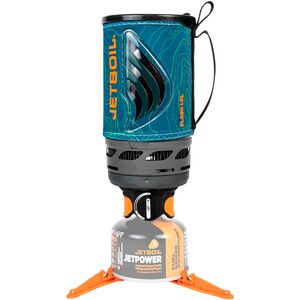 Інтегрована система приготування їжі JetBoil Flash (Ocean Topo), 1 л, Об'єм: 1000, Колір: Ocean Topo