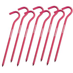 Набір кілочків Naturehike NH15A008-I - Red (160 мм), 8 шт., Довжина: 16, Колір виробника: Red